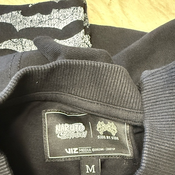 DARC SPORT MADARA UCHIHA SIDE BY SIDE SERIES PREMIUM TEE BLACK - M - Picture 6 of 7